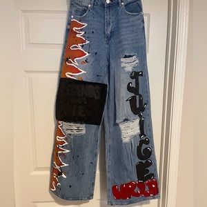 Juice WRLD inspired Jeans